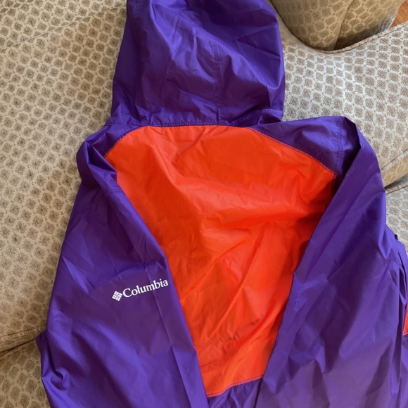COLUMBIA CLEMSON CLG FLASH FORWARD JACKET XL NEW - Picture 4 of 5